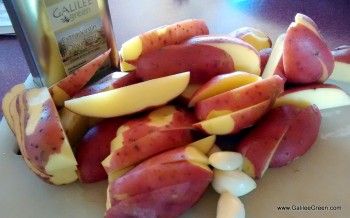 roasting red potatoes is easy