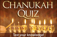 Chanukah Quiz