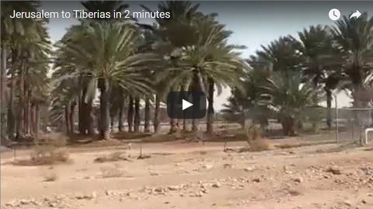 Jerusalem to TIberias