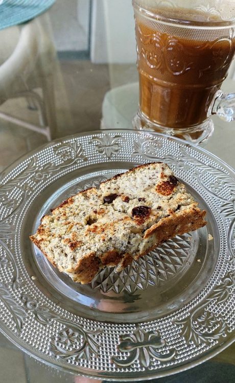 Banana Bread goes great with your coffee!