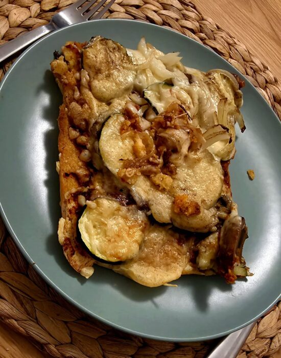 Chickpea Crust Pizza Recipe